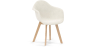Buy Dining Chair - Boucle Upholstery - Dominic  White 60617 - in the UK