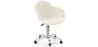 Swivel Office Chair - Bouclé Upholstered - Dominic image 9
