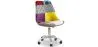 Swivel Office Chair - Patchwork Upholstery - Ray  image 9