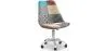  Swivel Office Chair - Patchwork Upholstery - Patty image 9