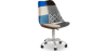 Buy  Swivel Office Chair - Patchwork Upholstery - Pixi Multicolour 60624 - in the UK