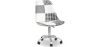 Swivel Office Chair - Patchwork Upholstery - Sam  image 9