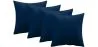 Pack of 4 velvet cushions - cover and filling - Mesmal image 9