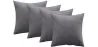 Pack of 4 velvet cushions - cover and filling - Mesmal image 9