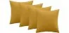 Pack of 4 velvet cushions - cover and filling - Mesmal image 9