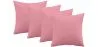Pack of 4 velvet cushions - cover and filling - Mesmal image 9