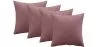 Pack of 4 velvet cushions - cover and filling - Mesmal image 9