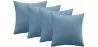 Pack of 4 velvet cushions - cover and filling - Mesmal image 9