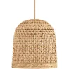 Buy Rattan Ceiling Lamp - Boho Bali Design Pendant Lamp - 50cm - Rava Natural 60635