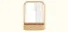 Wall Mirror with Rattan Frame - Bali Boho Style - Amara image 9