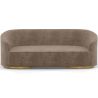 3/4-Seater Velvet Upholstered Sofa - Herina image 9