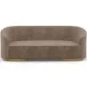3/4-Seater Velvet Upholstered Sofa - Herina image 9