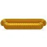 Buy Velvet Upholstered Sofa - 4/5 seats - Caden Yellow 60641