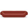 Velvet Upholstered Sofa - 4/5 seats - Caden image 9