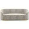 3/4-Seater Velvet Upholstered Sofa - Herina image 9