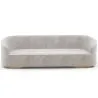 4/5-Seater Velvet Upholstered Sofa - Herina image 9