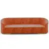 4/5-Seater Velvet Upholstered Sofa - Herina image 9