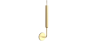Buy Wall Sconce Candle Lamp in Gold - Lica Aged Gold 60666 - in the UK