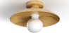 Buy Ceiling Lamp - Wooden Wall Light - Richmon Natural 60675 - in the UK