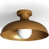 Buy Ceiling Lamp - Vintage Wall Light - Gubi Aged Gold 60677