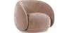 Curved Velvet Upholstered Armchair - Cally image 9