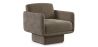 Buy Velvet Upholstered Armchair - Jackson Taupe 60698 - in the UK