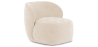 Buy Velvet Upholstered Armchair - Mykel Beige 60702 - in the UK