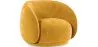 Curved Velvet Upholstered Armchair - Cally image 9