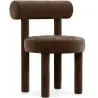 Buy Dining Chair - Upholstered in Velvet - Rhys Taupe 60708