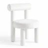 Buy Dining Chair - Upholstered in Velvet - Rhys Beige 60708