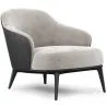 Buy  Velvet Upholstered Armchair - Luc Light grey 60704