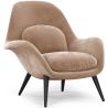 Velvet Upholstered Armchair - Uyere image 9