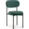 Dining Chair - Upholstered in Velvet - Black Metal - Margot image 9