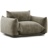 Buy Armchair - Velvet Upholstery - Wers Taupe 61011 - prices