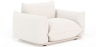 Buy Armchair - Upholstered in Bouclé Fabric - Wers White 61012 - in the UK
