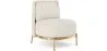 Designer Armchair - Upholstered in Bouclé Fabric - Kanla image 9