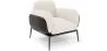 Bouclé Fabric Upholstered Armchair - Vandan image 9