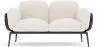 2-Seater Sofa - Upholstered in Bouclé Fabric - Vandan image 9