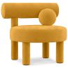  Armchair - Upholstered in Velvet - Klena image 9