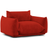 Buy Armchair - Velvet Upholstery - Wers Red 61011 in the United Kingdom