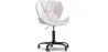Office Chair with Wheels - Swivel Desk Chair - Upholstered in Faux Leather - Black Wito Frame image 9