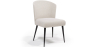 Dining Chair - Upholstered in Bouclé Fabric - Kirna image 9