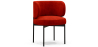 Buy Dining Chair - Upholstered in Velvet - Loraine Red 61007 - prices