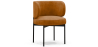 Buy Dining Chair - Upholstered in Velvet - Loraine Mustard 61007 - in the UK