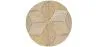 Round Jute Rug - Boho Bali - 100 CM - Gabba image 9