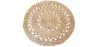 Round Jute Rug - Boho Bali - 120 CM - Ilya image 9