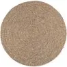 Buy Round Jute Rug - Boho Bali - 100 CM - Yuri Natural 61086
