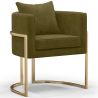 Dining Chair - With armrests - Upholstered in Velvet - Giorgia image 9