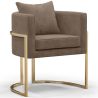 Dining Chair - With armrests - Upholstered in Velvet - Giorgia image 9