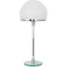 Buy Nauhas Desk Lamp - Chrome Copper/Opal Glass White 13292